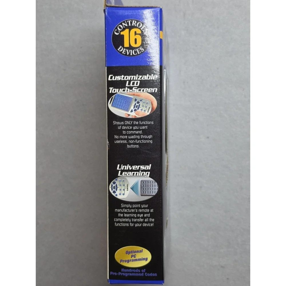 Sima SUR-35 Ultimate Universal Learning Remote Control Touch Screen Backlit NIB - Picture 6 of 6